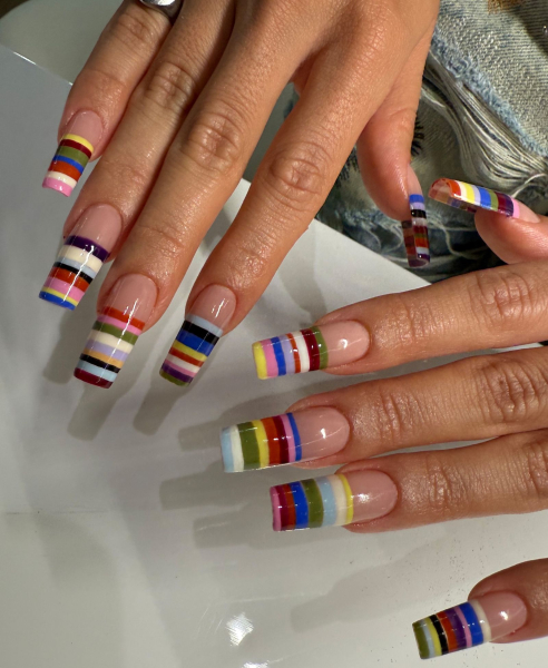 nail art trends 2026 stripes